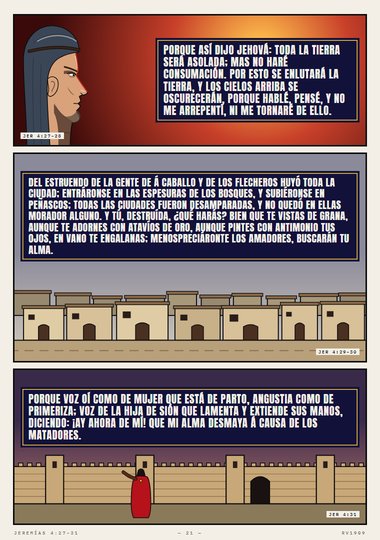 Asolada y vacía