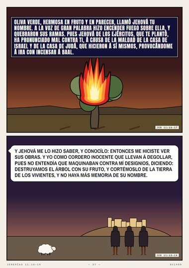 Como cordero inocente