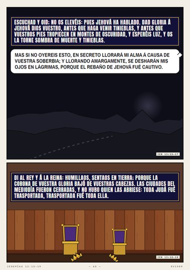 Humillaos, sentaos en tierra