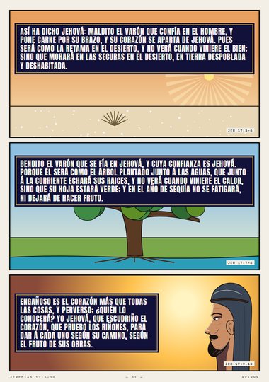 Bendito el varón que se fía en Jehová