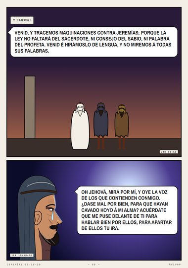 Tracemos maquinaciones contra Jeremías