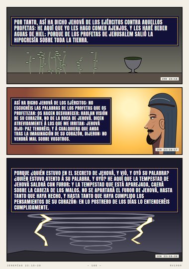 No escuchéis las palabras de los profetas