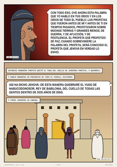 Hananías quebró el yugo