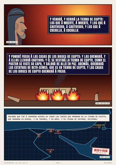 Todos los Judíos que moraban en la tierra de Egipto