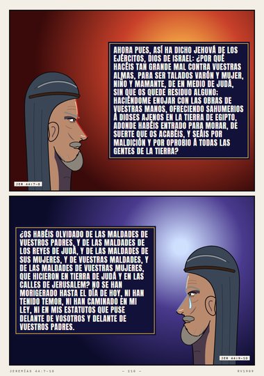 Todos los Judíos que moraban en la tierra de Egipto