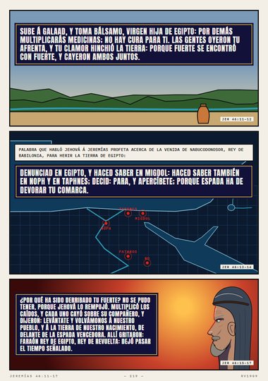 Nabucodonosor herirá la tierra de Egipto