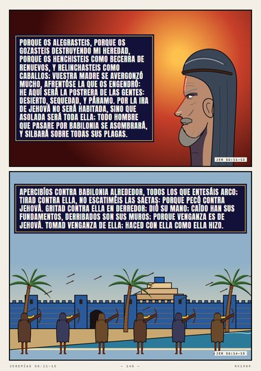 Huid de en medio de Babilonia