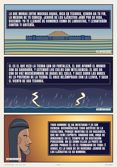 La que moras entre muchas aguas