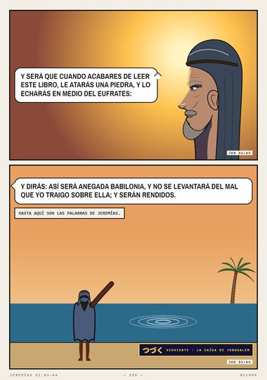 Así será anegada Babilonia