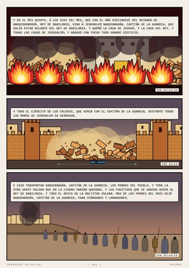Quemó la casa de Jehová