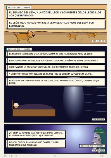 Un espíritu pasó por delante de mí