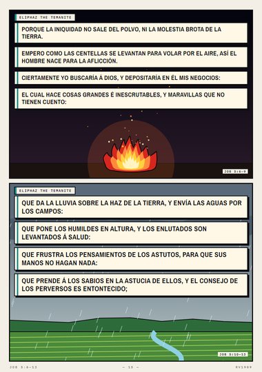 Un espíritu pasó por delante de mí