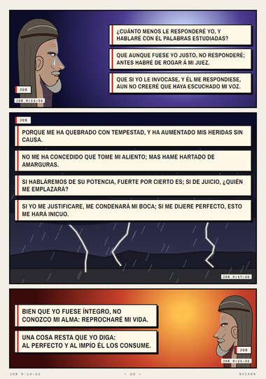 ¿Cómo se justificará el hombre con Dios?