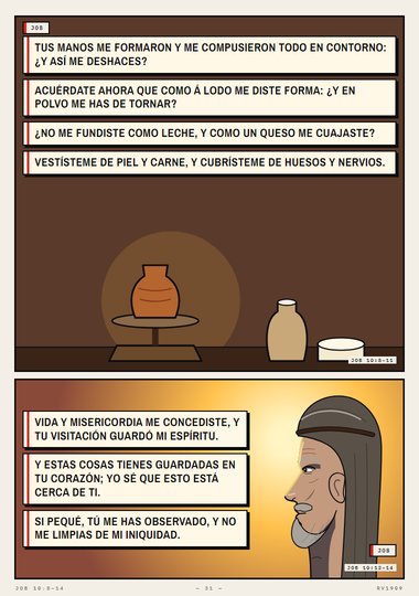 Como a lodo me diste forma