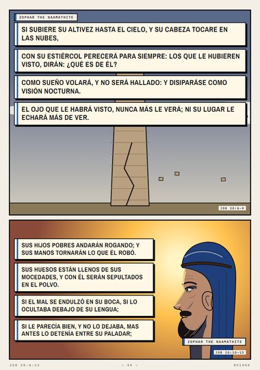 Respondió Sophar otra vez