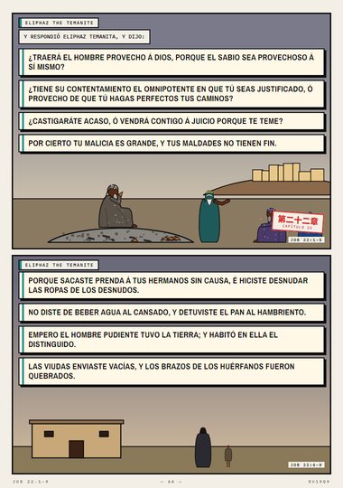 Eliphaz por tercera vez