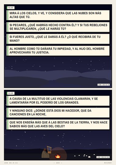 Mira a los cielos