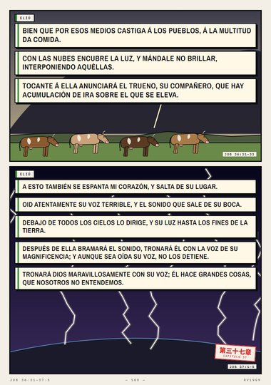 Oid atentamente su voz terrible