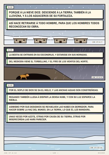 Oid atentamente su voz terrible