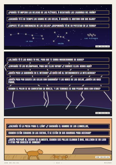 ¿Podrás tú impedir las delicias de las Pléyades?