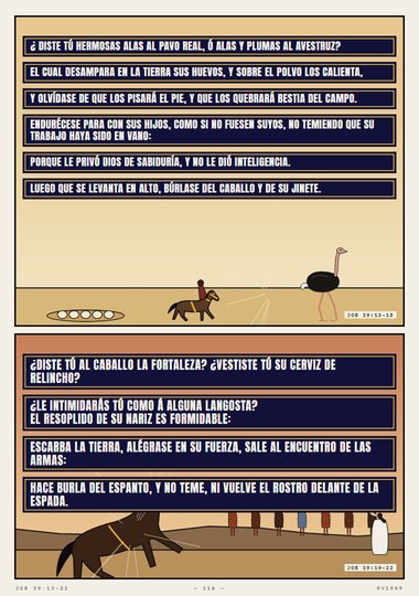 ¿Diste tú al caballo la fortaleza?
