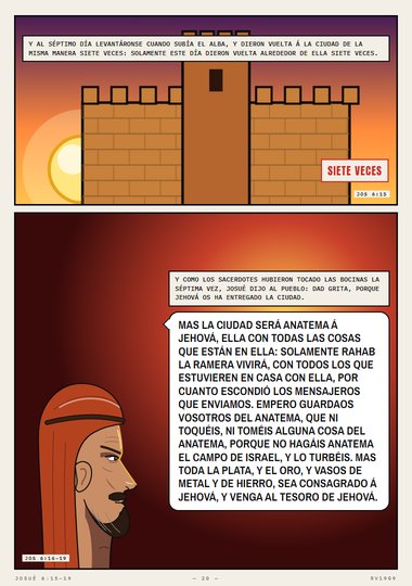 Dad grita, porque Jehová os ha entregado la ciudad