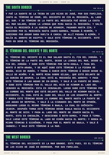 El término de Judá