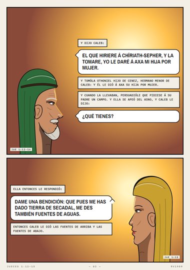 Dame también fuentes de aguas