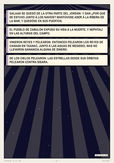Cantó Débora, con Barac