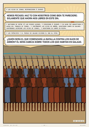 Andad, y clamad a los dioses que os habéis elegido
