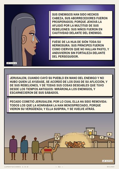 Cómo está sentada sola la ciudad