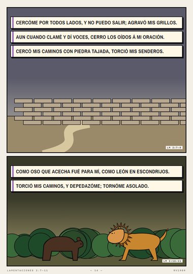Yo soy el hombre que ha visto aflicción