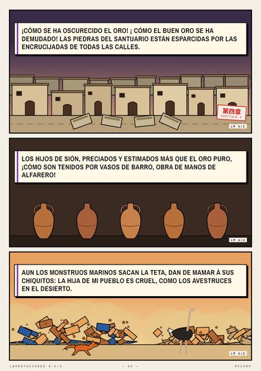 ¡Cómo se ha oscurecido el oro!