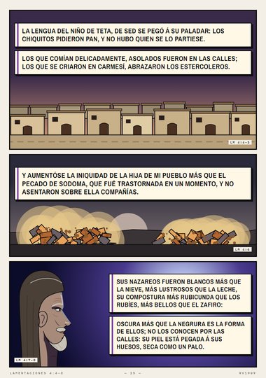 ¡Cómo se ha oscurecido el oro!