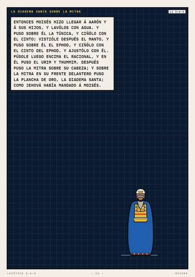 Moisés vistió a Aarón