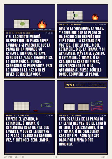 La llaga de lepra