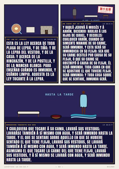 Cualquier varón, cuando su simiente manare