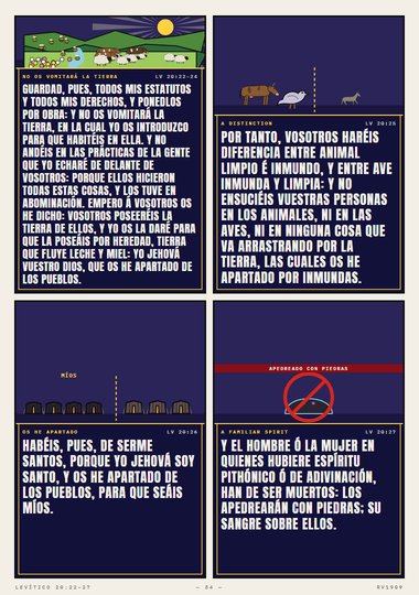 Vosotros poseeréis la tierra de ellos