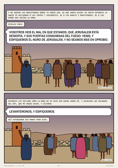 Levantémonos, y edifiquemos