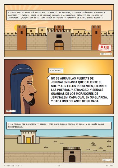 Asenté las puertas