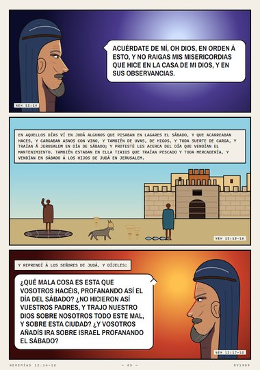 El día de sábado
