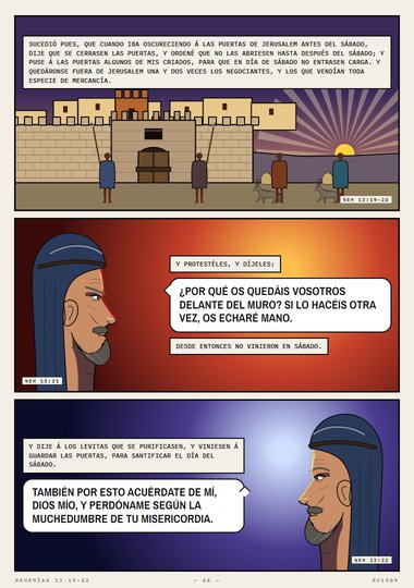 El día de sábado