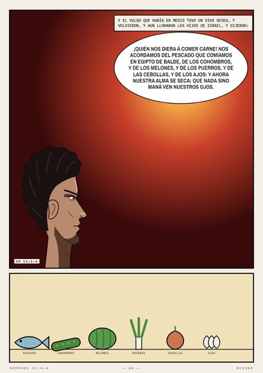 ¡Quién nos diera a comer carne!