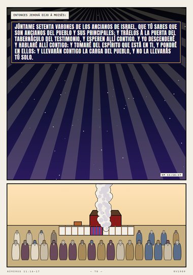 Júntame setenta varones