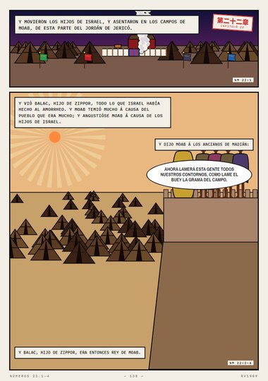 Moab temió mucho
