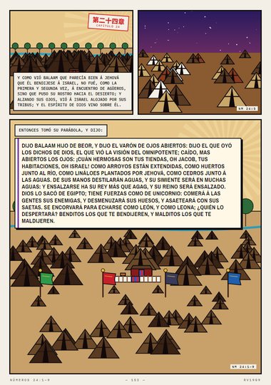 ¡Cuán hermosas son tus tiendas, oh Jacob!