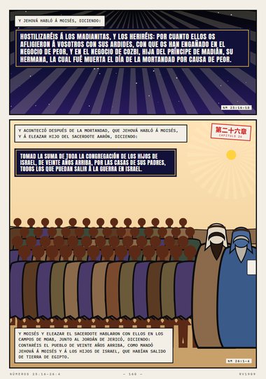 Hostilizaréis a los Madianitas
