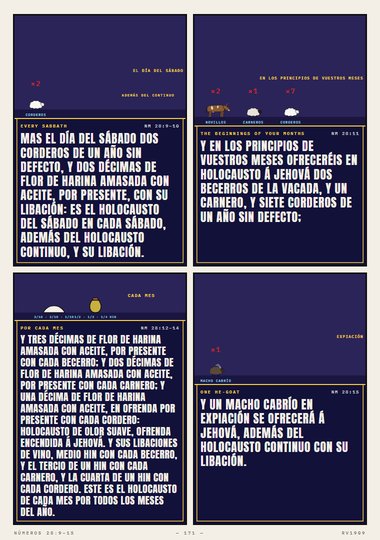 El sábado y los principios de los meses