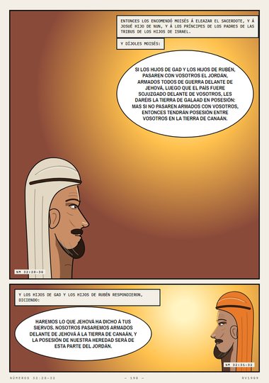 Entonces los encomendó Moisés