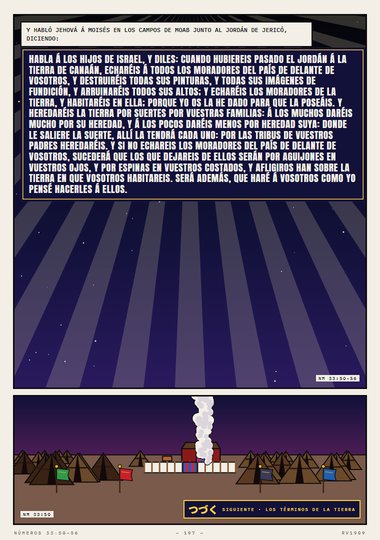 Por aguijones en vuestros ojos
